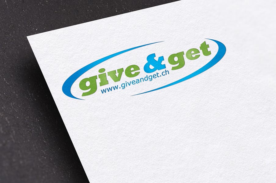 Give And Get Logo Design Zürich
