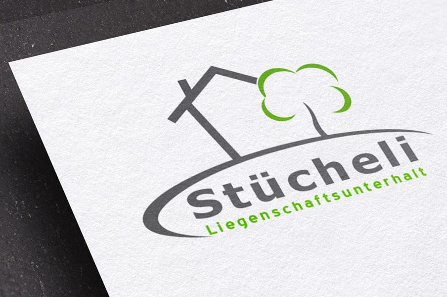 Logo Design Hauswart Stüchli Liegenschaftsunterhalt